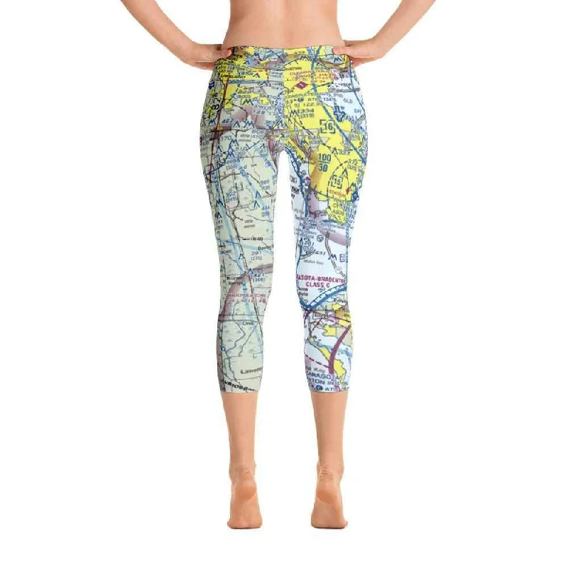 Tampa Sectional Capri Leggings