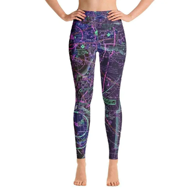 Tampa Sectional Yoga Leggings (Inverted)