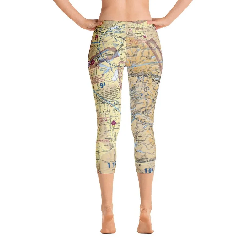 Truckee Tahoe Sectional Capri Leggings