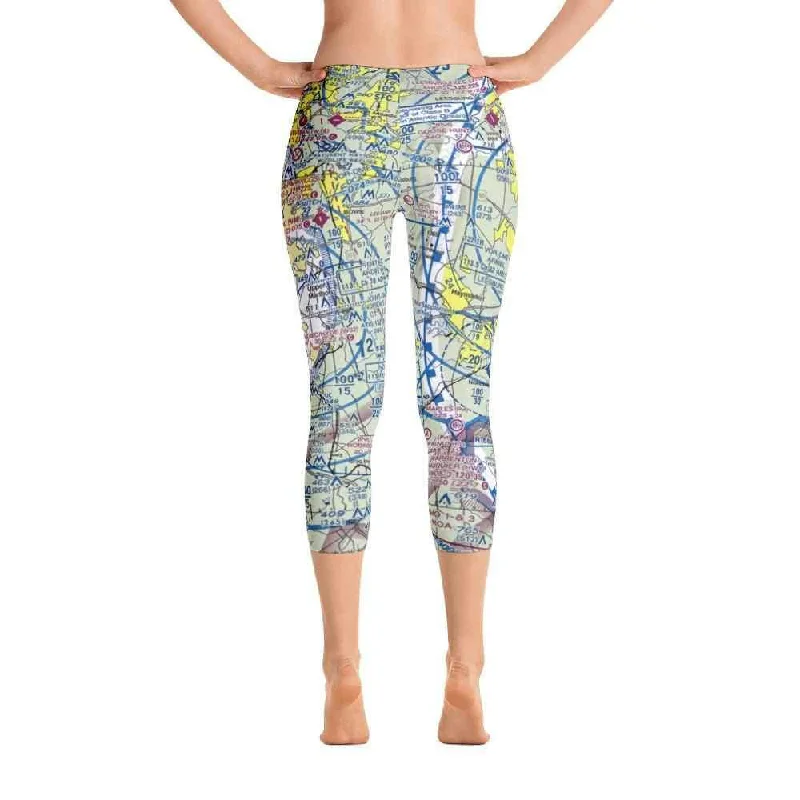 Washington DC Sectional Capri Leggings