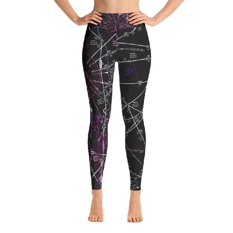 West Palm Beach Low Altitude Yoga Leggings (Inverted)