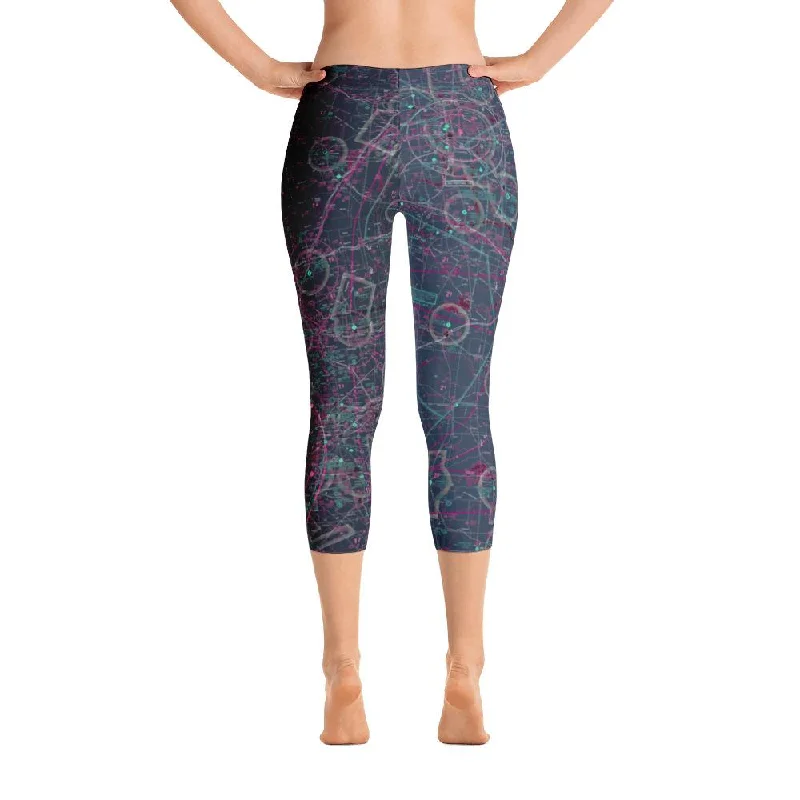 Wichita Falls Sectional Capri Leggings (Inverted)