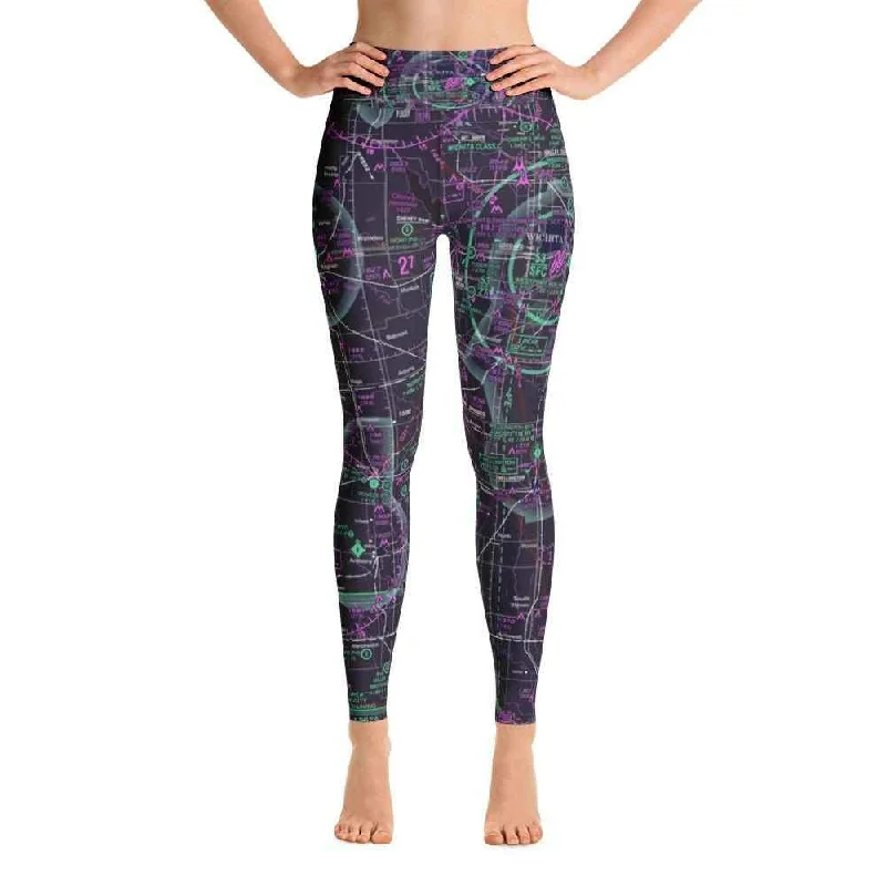 Wichita Sectional Yoga Leggings (Inverted)