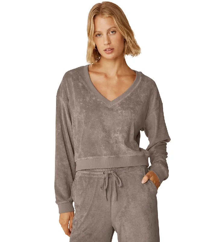 Beyond Yoga Tropez Pullover Birch