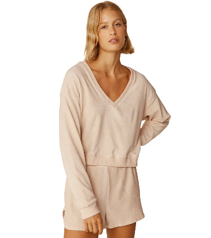 Beyond Yoga Tropez Pullover Pristine Cream