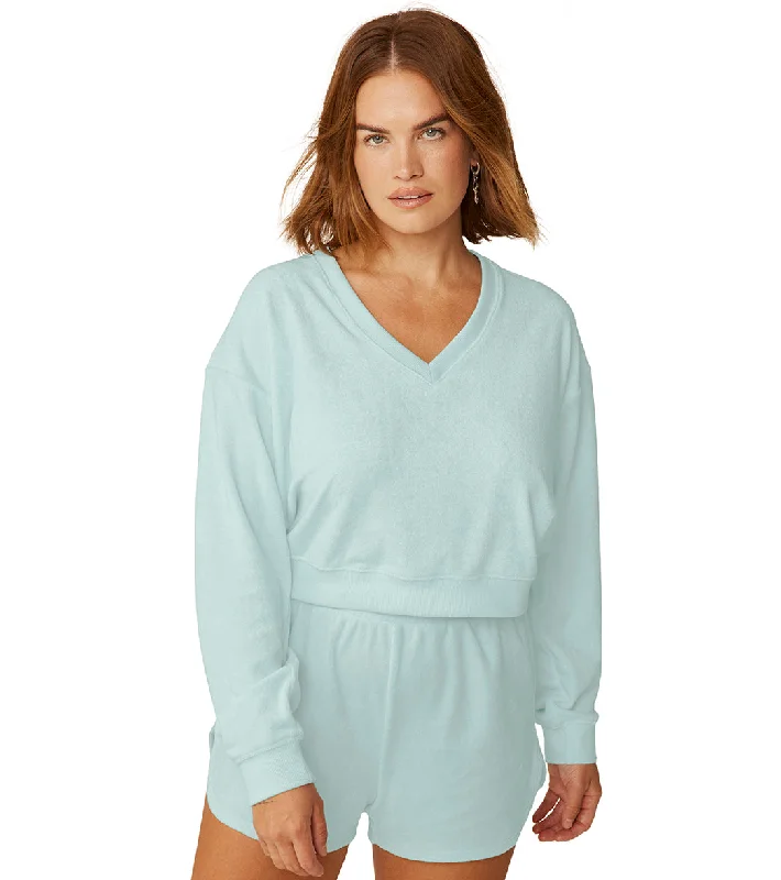 Beyond Yoga Tropez Pullover Tropical Waters