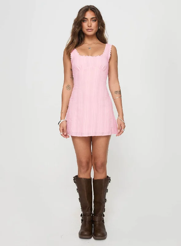 Dasha Mini Dress Pink