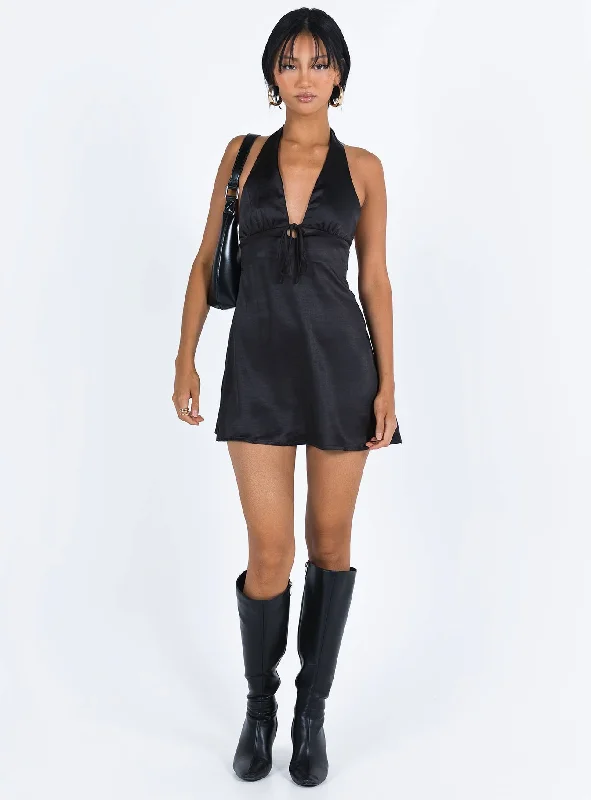 Lanier Mini Dress Black