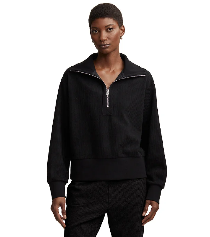 Varley Radford Half Zip Black