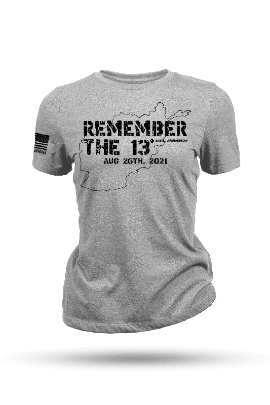 Women's T-Shirt - Remember The 13 (Respect & Remember Foundation)