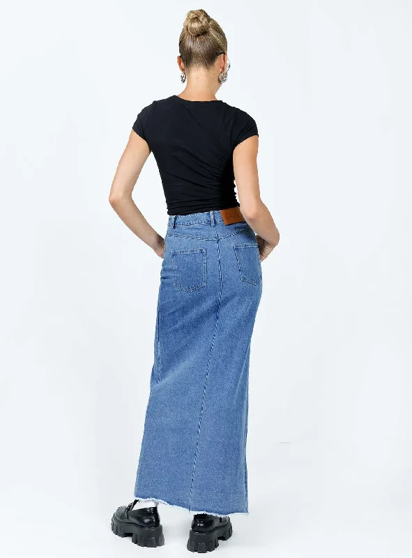 Benetti Midi Denim Skirt