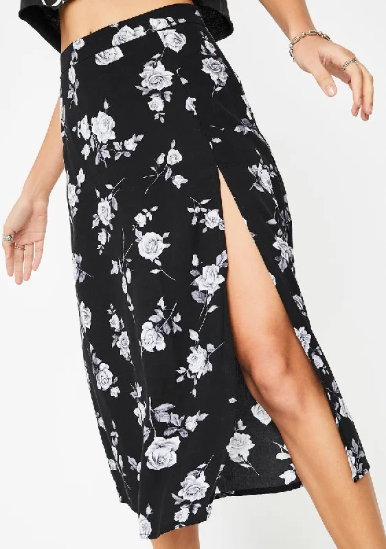 Black Rose Saika Skirt