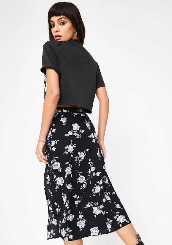 Black Rose Saika Skirt