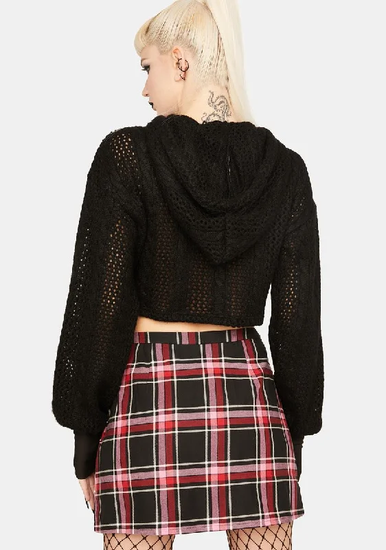 Punk Valentine Tartan Skirt