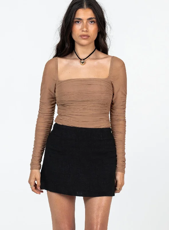 Selby Mini Skirt Black Petite