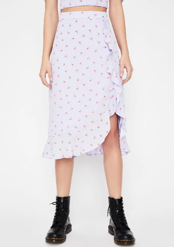 Springtime Sass Midi Skirt