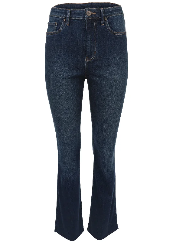 Brigitte kick flare jeans - Dark Wash