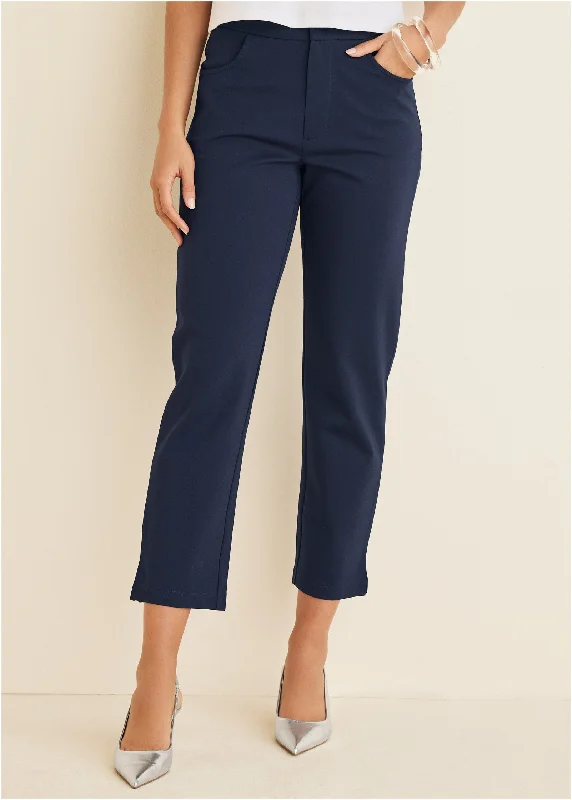 Raquel straight leg pants - Navy