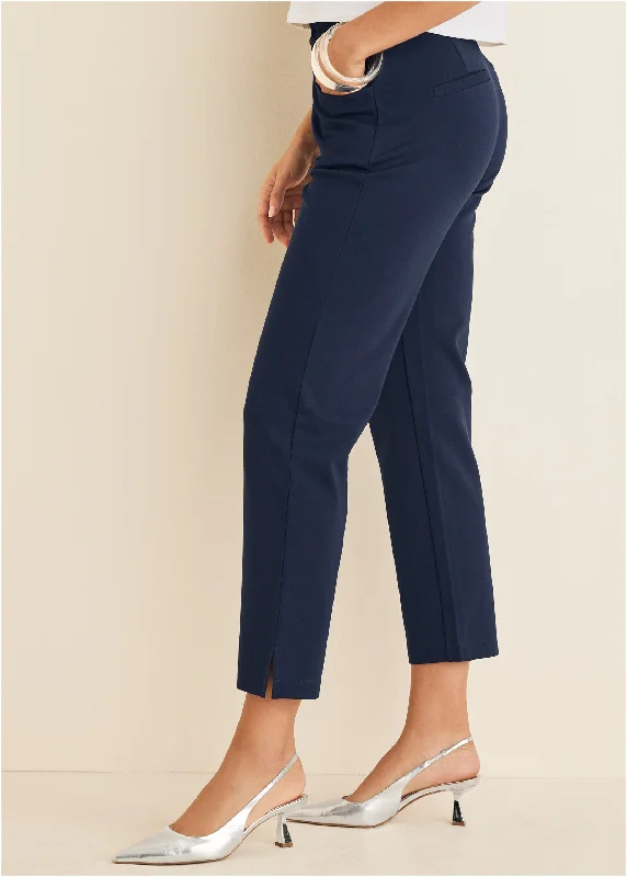 Raquel straight leg pants - Navy