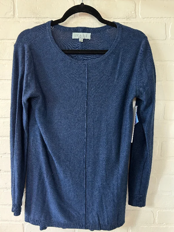 Blue Sweater Joan Vass, Size M