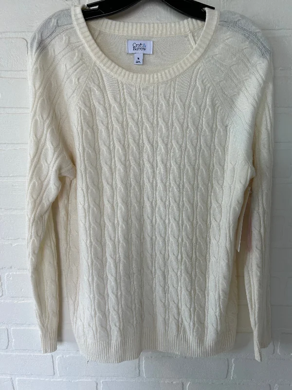 Cream Sweater Croft And Barrow, Size M