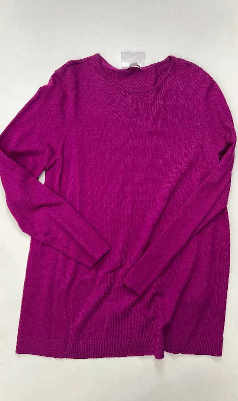 Fuschia Sweater J Jill, Size M