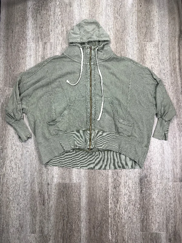 Jacket Fleece By We The Free In Grey, Size: S