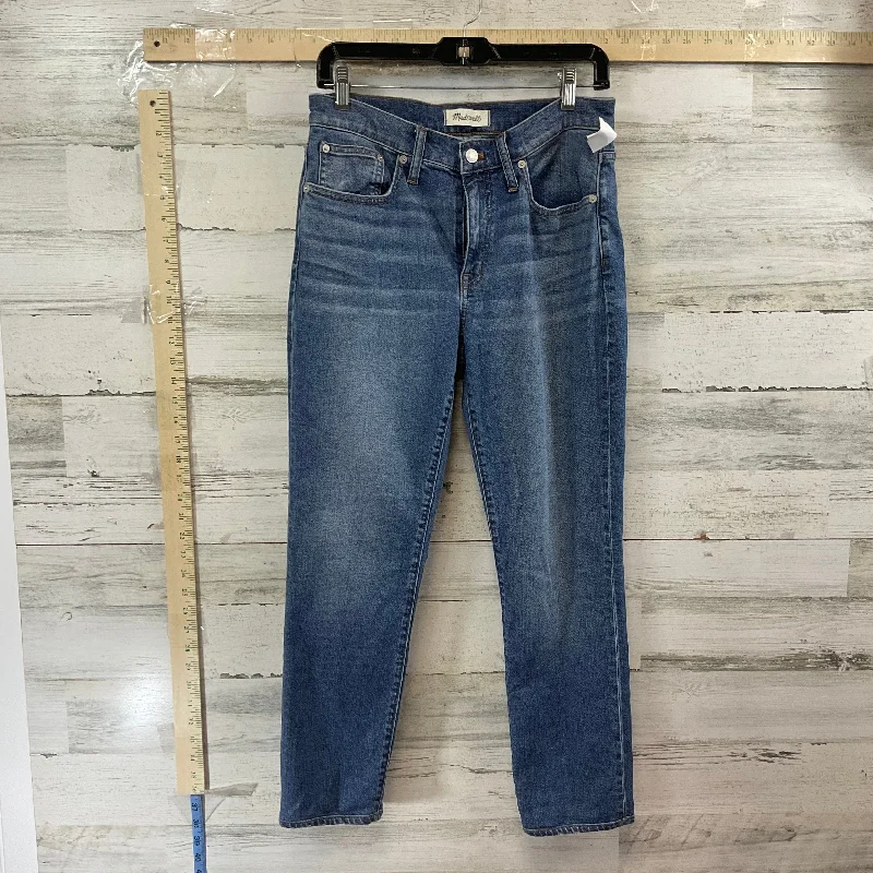 Jeans Boyfriend By Madewell In Blue Denim, Size: 2