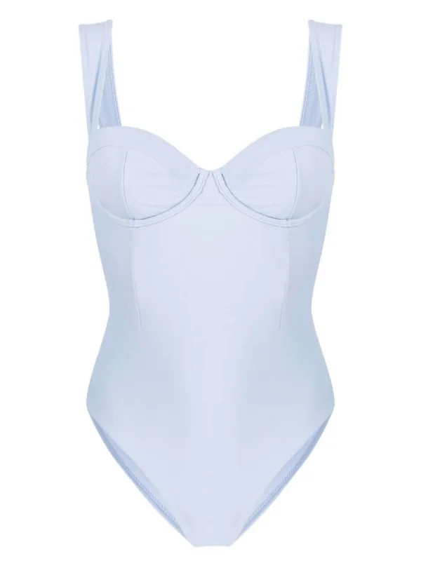 Kyle Bustier One Piece In Marina Blue