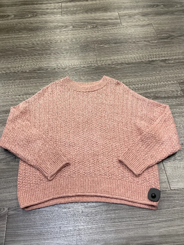 Pink Sweater Universal Thread, Size Xl