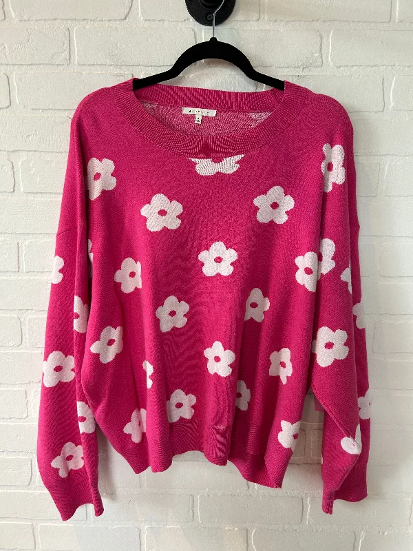 Pink & White Sweater Baeverly, Size Xl