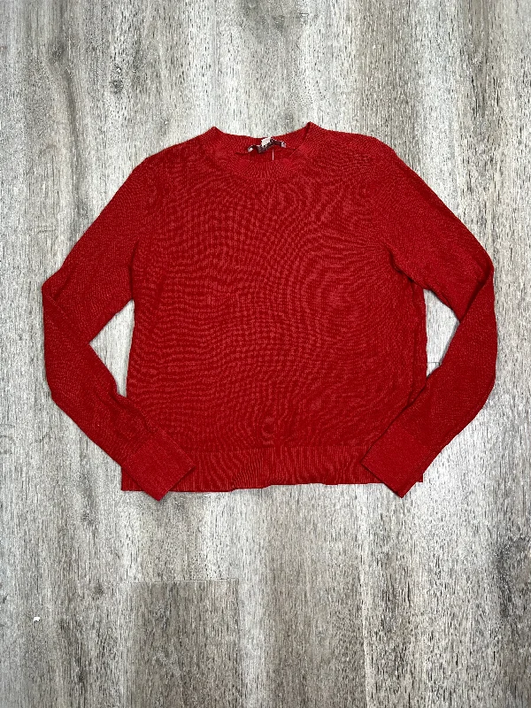 Red Sweater Loft, Size S