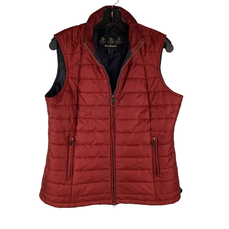 Vest Designer By Barbour In Red, Size: M (10)