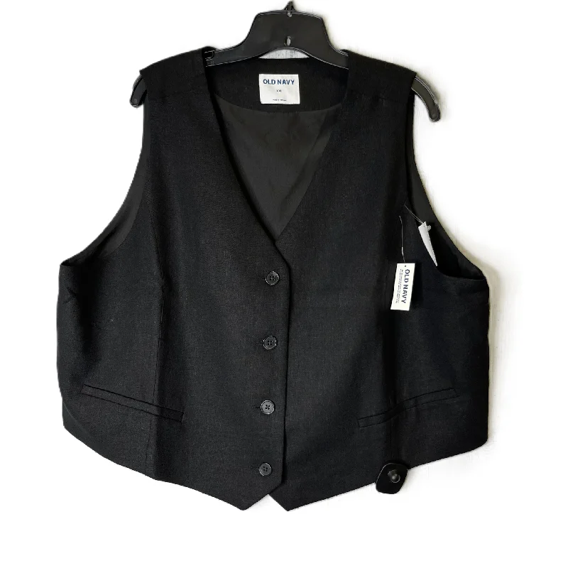 Vest Other By Old Navy In Black, Size: Xxl