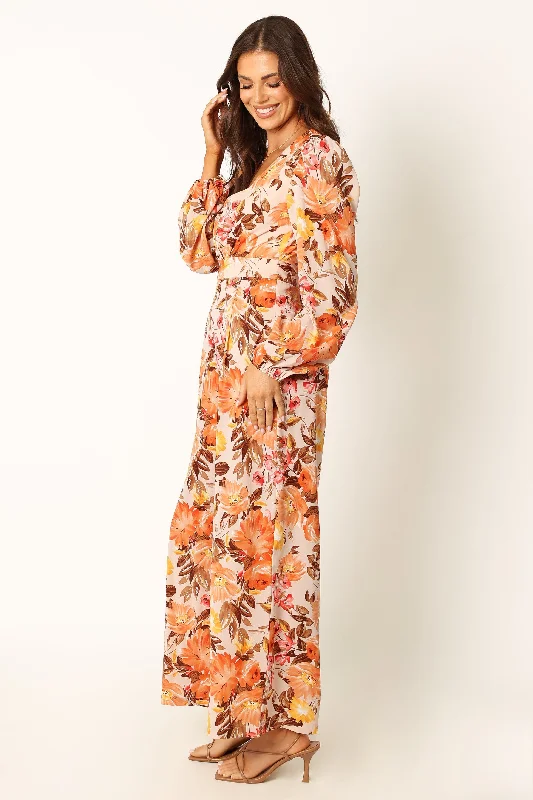 Hayley Jumpsuit - Pink Floral