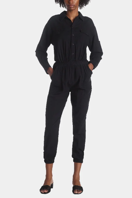 Heavy Twill Gauze Jumpsuit