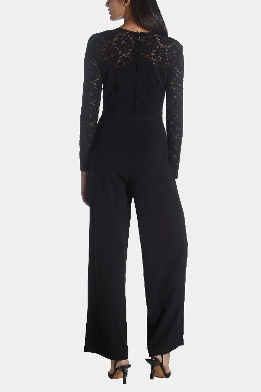 Lace Bodice Jumpsuit