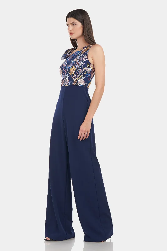 Nova Bow Palazzo Jumpsuit