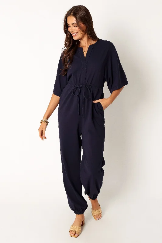 Whitman Jumpsuit - Navy