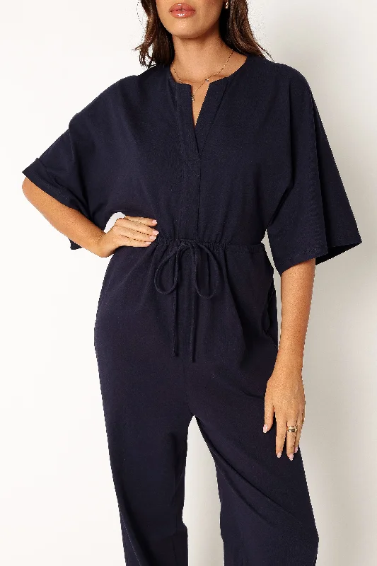 Whitman Jumpsuit - Navy