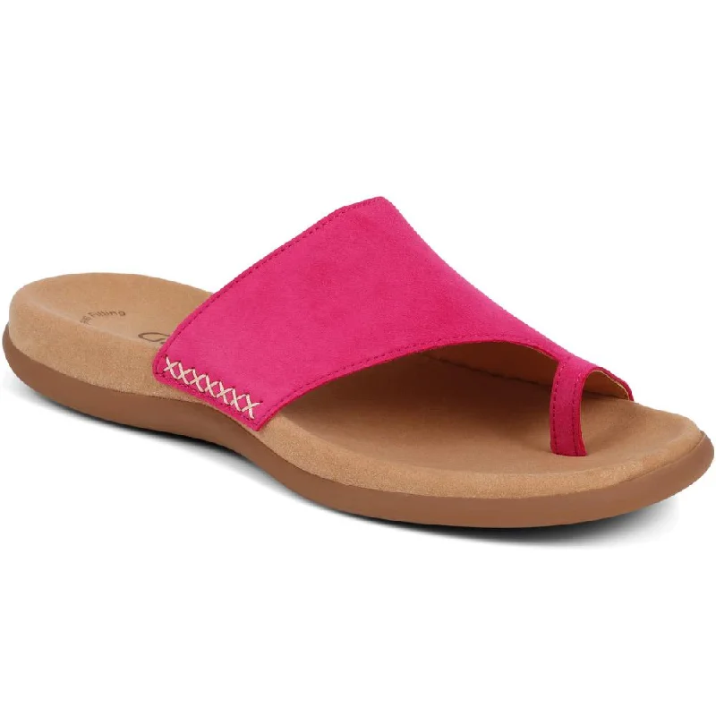 Lanzarote Leather Toe Loop Mules - GAB29615 / 314 556