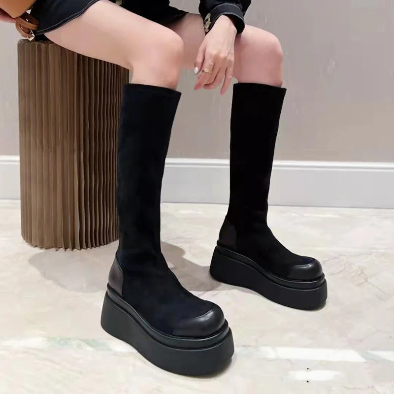 Selene-100 Knee-High Boots