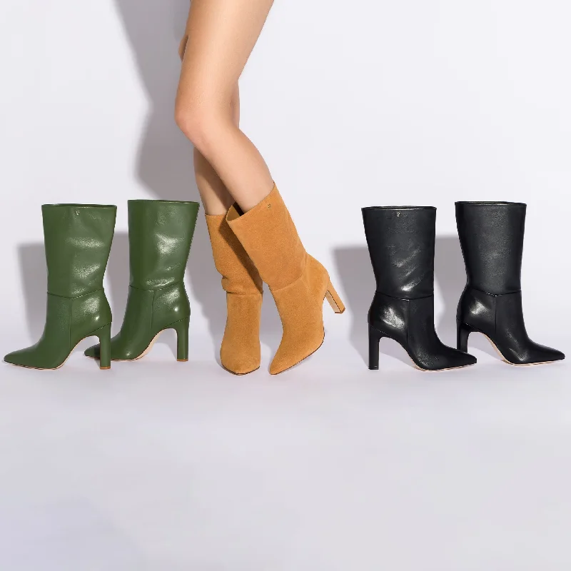 Cindy Boot In Toasted Suede