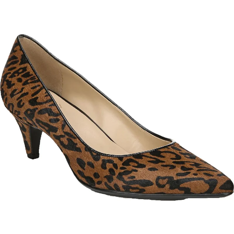 Beverly 2 Womens Leather Calf Hair Pumps