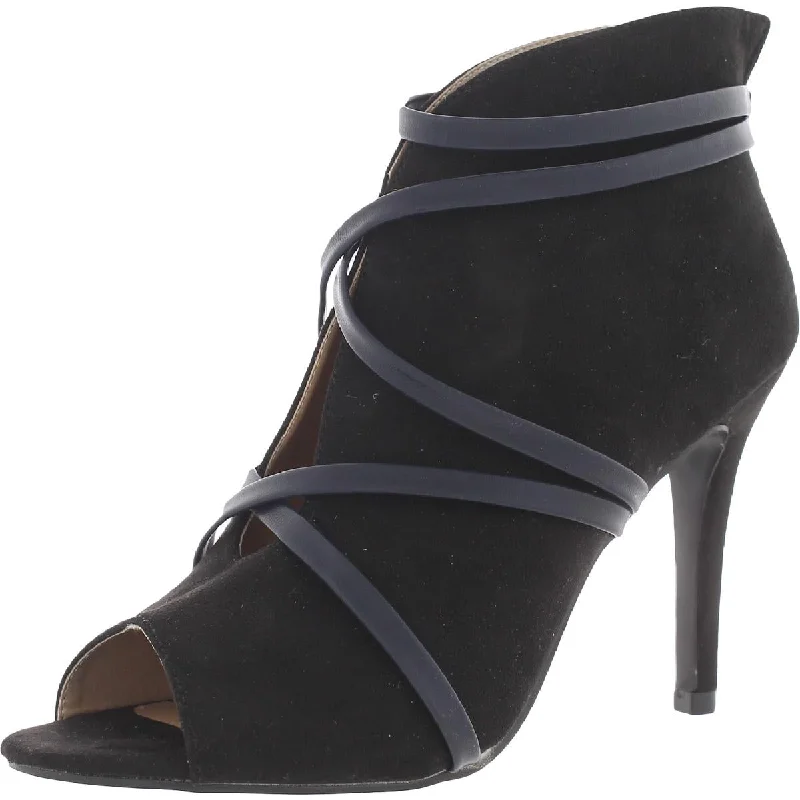 Samara Womens Faux Suede Dressy Heels