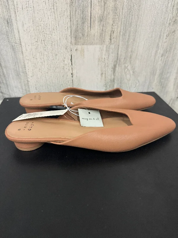 Brown Shoes Flats A New Day, Size 9.5