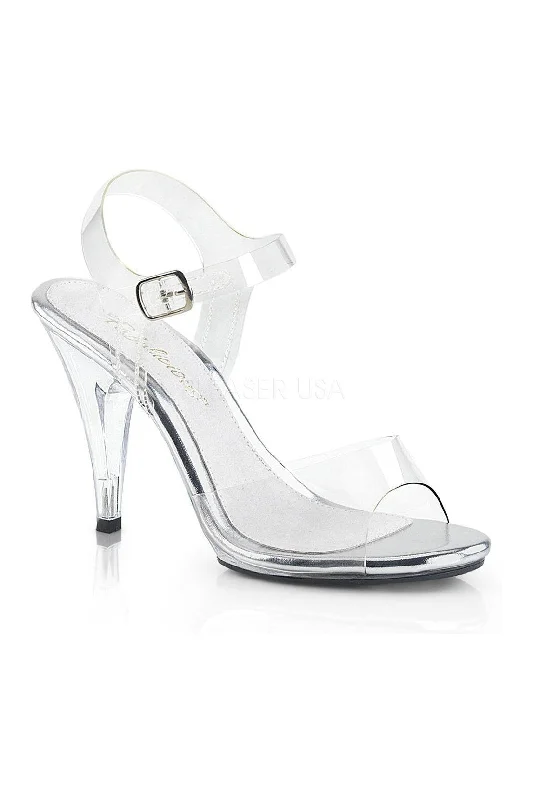 CARE408 Sandal | Clear Vinyl