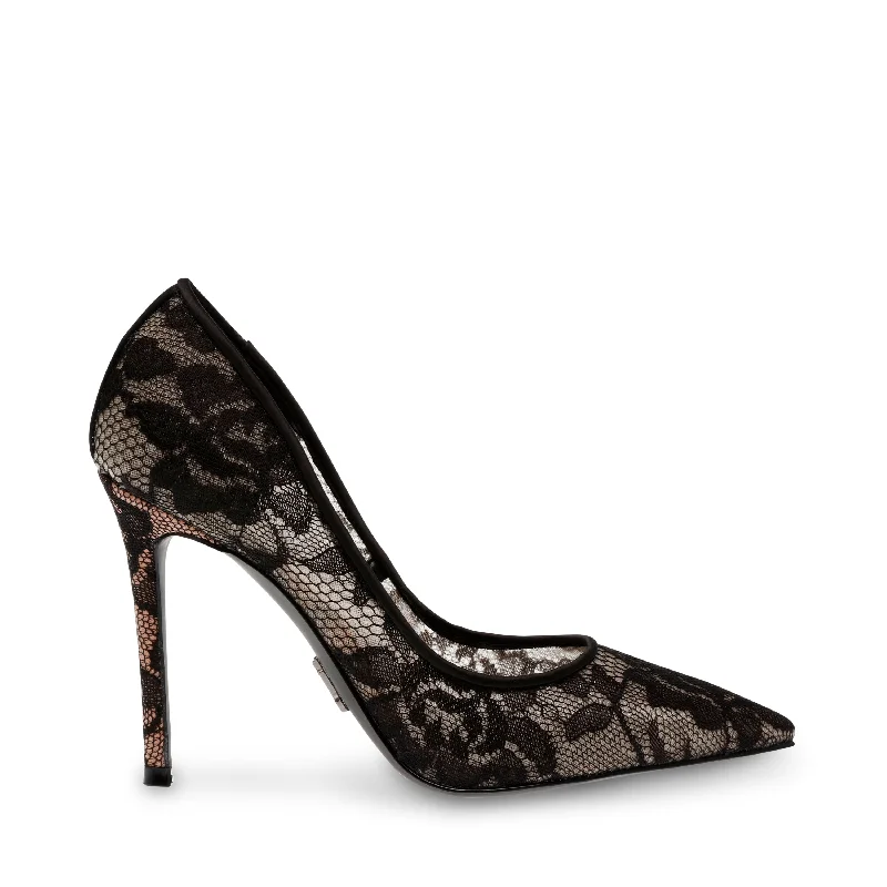 Evelyn-L Pump BLK LACE