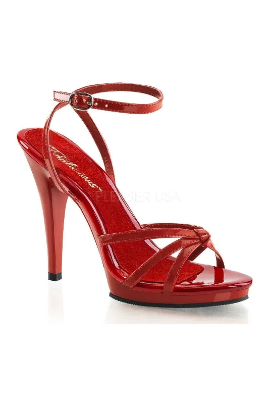 FLAIR-436 Sandal | Red Patent