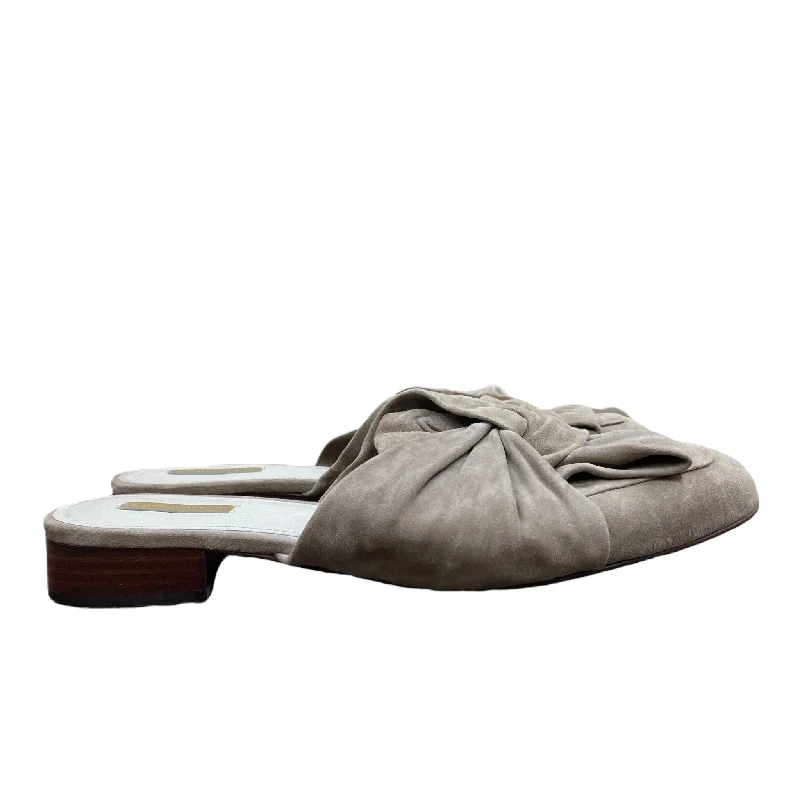 Taupe Shoes Flats By Louise Et Cie, Size: 11